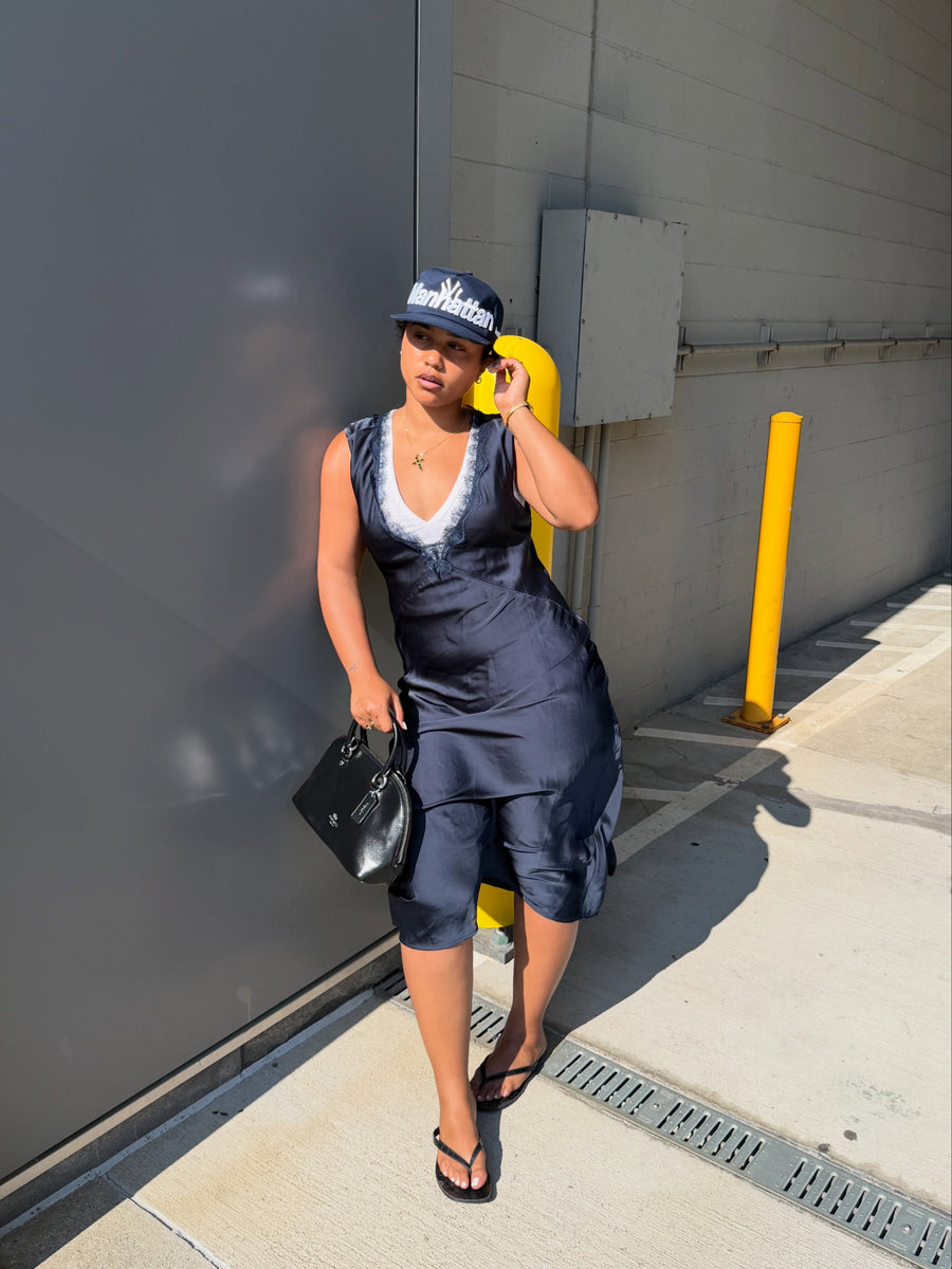 Person wearing the hat