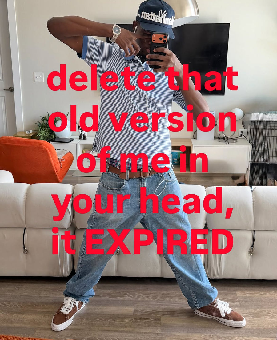 Person wearing the hat